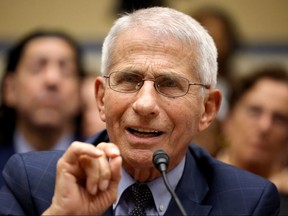Dr. Anthony Fauci, former Director of the National Institute of Allergy and Infectious Diseases, testifies before the House Oversight and Accountability Committee Select Subcommittee on the Coronavirus Pandemic at the Rayburn House Office Building on June 03, 2024 in Washington, DC.