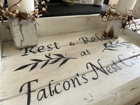 The decor at Falcon’s Nest is thoughtful throughout. IAN SHANTZ/TORONTO SUN