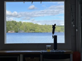 Guests at the Falcon's Nest will find a kegerators inside the boathouse filled with Muskoka Brewery's Tread Lightly beer. IAN SHANTZ/TORONTO SUN