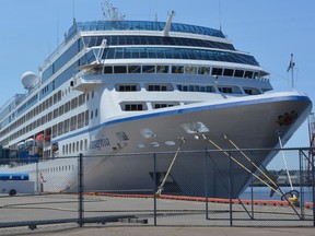 The Oceania Insignia cruise ship