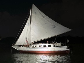 Perahu layar di Key West, Florida
