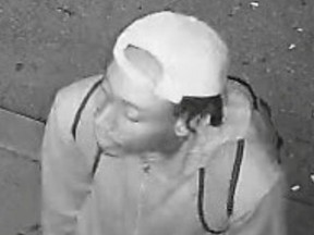 Investigators need help identifying a man who is sought as a suspect in an aggravated assault in Scarborough on Friday, May 31, 2024.
