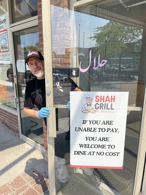Shah Nadeem offers free meals for those who can't pay