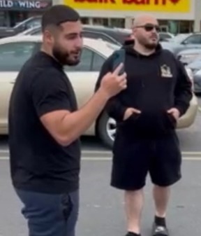YESA employees Soheil Homayed and Hussein Salame were caught on video cursing at an elderly Jewish woman in Belleville, Ont., on June 2, 2024.