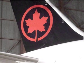 Air Canada logo.