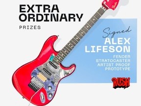 Alex Lifeson guitar
