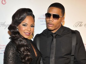 Nelly and Ashanti attend the Angel Ball.