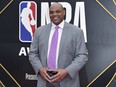 Charles Barkley arrives at the NBA Awards