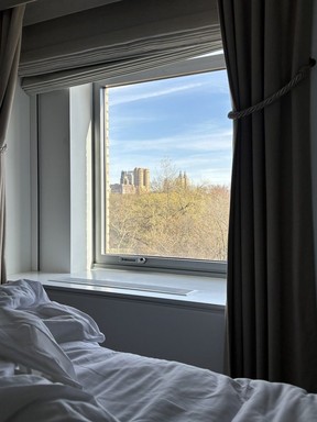 Waking up to this view in a room at The Ritz-Carlton New York, Central Park makes turning any age easier.