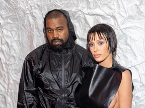Kanye West and Bianca Censori