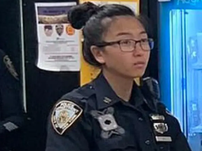 DISGRACED COP: Officer Yvonne Wu exploded in a homicidal rage. TWITTER