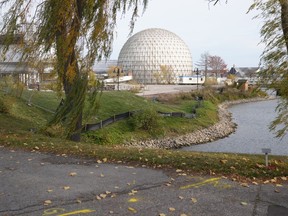 Ontario Place in Toronto is shown on Friday, November 3, 2023.