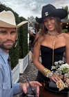 YIPPEE KAY YAY! Paulina Gretzky ramps it up with pal Jeremy Cohen at the party. PAULINA GRETZKY/ INSTAGRAM