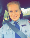 CUTIE COP: Ivana Williams was fired after a sex tape emerged. IVANA WILLIAMS/ INSTAGRAM
