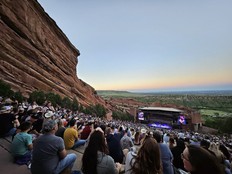 Red Rocks Amphitheatre concert