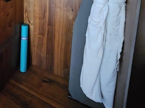 Complimentary yoga mat at Limelight Hotel Denver