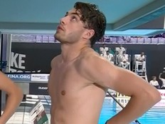 France diver Jules Bouyer has become a big hit at the Olympics in Paris.