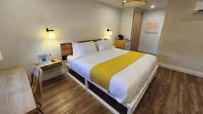 The Mango king suite at The Kiwi Motel. SARA SHANTZ PHOTO