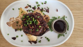 The chicken and French toast at the Sandbar Restaurant is savoury and sweet. SARA SHANTZ PHOTO