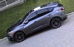 An image from York police of a vehicle sought in a shooting in Markham. 