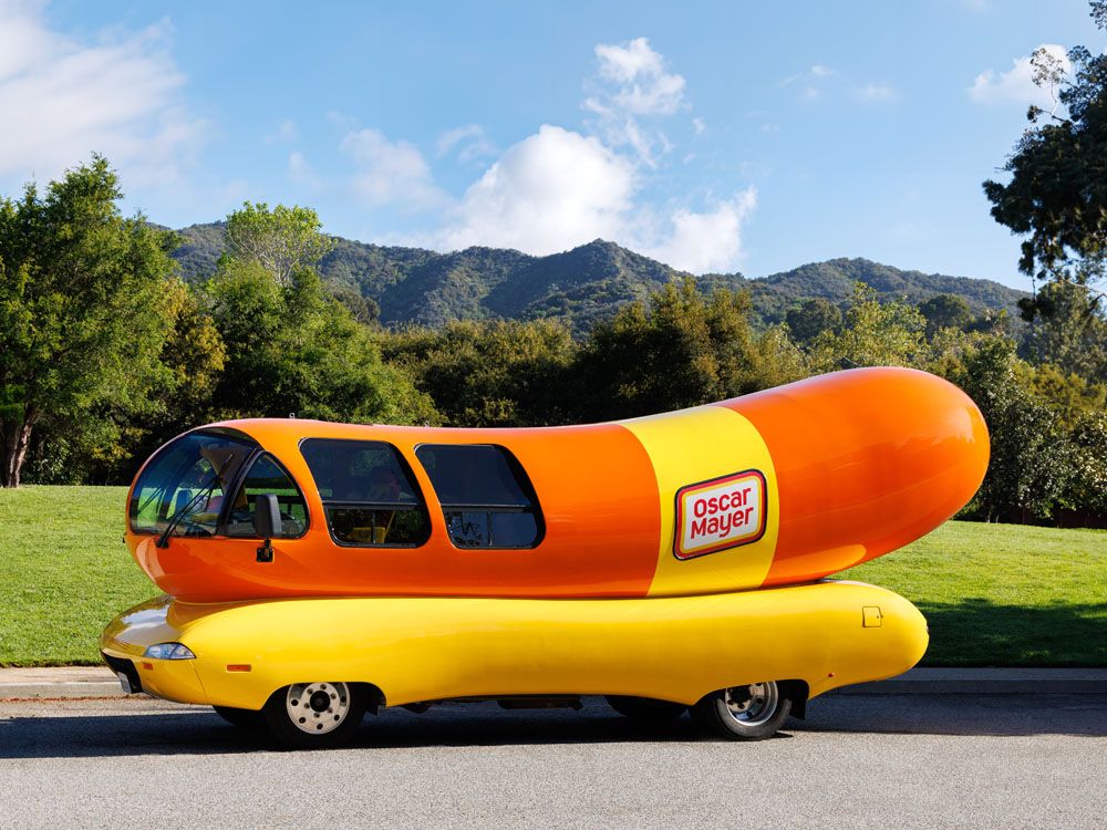 Oscar Mayer Wienermobile flips onto its side after crash | Toronto Sun