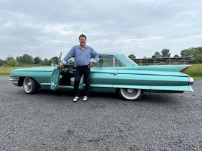 Sam Grosso operates Prince Edward County Vintage Car Wine Tours. IAN SHANTZ/TORONTO SUN
