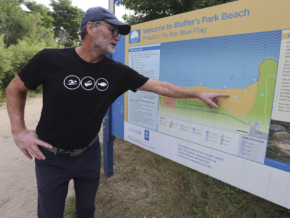 Going all in at Toronto's Blue Flag beaches