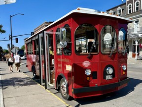 Kingston Trolley Tours gives visitors a snapshot of Kingston’s attractions on an hour-long trek. Visitors can also hop off-and-on at any time during the route to explore further. (EDDIE CHAU/Toronto Sun)