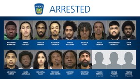 An image from Peel police of the accused in Project Warlock,