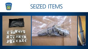 An image of drugs seized during Project Warlock.