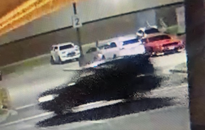 An image released by Toronto Police in their investigation of a July 3, 2024 arson in the Eastern Avenue and Knox Avenue area.