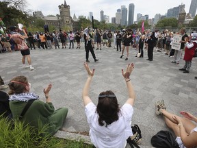 Protesters at the University of Toronto anti-Israel encampment vacated King's College Circle by 5 p.m., an hour before the injunction was to kick in on Wednesday, July 3, 2024.