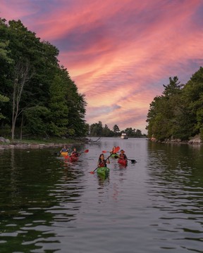 1000 Islands Kayaking provides an opportunity to see breathtaking sights. MITCH BEATTIE PHOTO