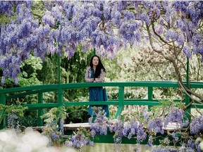 When not painting or cooking, Claude Monet could be found working in his gardens at Giverny. The Japanese-style water garden he created is featured in the 250 paintings in his Water Lilies series. Many of these were created later in the artist's life when his eyesight was failing because of cataracts. PHOTO: THOMAS LE FLOC'H