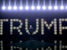 Donald Trump during the Republican National Convention (RNC) in Milwaukee, Wisconsin, on July 18.