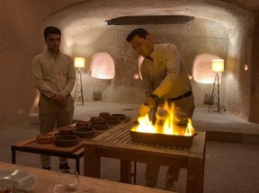 Meals were an event at Argos Cappadocia. BRAD HUNTER/ TORONTO SUN