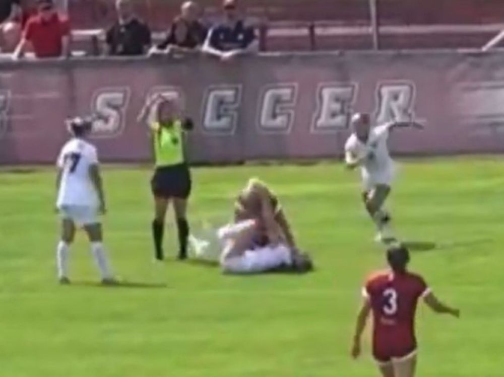 Ugly brawl breaks out during U.S. women’s college soccer match