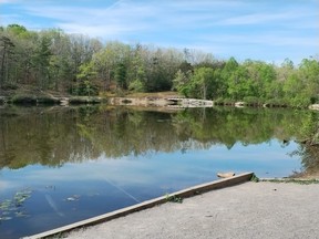 Pandapas Pond, near Blacksburg, Va.