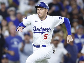 Freddie Freeman de los Dodgers de Los Ángeles
