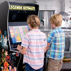 AtGames’ Legends Ultimate is a full-sized arcade cabinet with more than 300 built-in and licensed arcade classics.