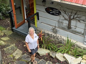Artist Ginnie Cappaert owns and operates Cappaert Contemporary Gallery in Egg Harbor. IAN SHANTZ/TORONTO SUN