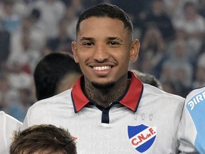 Nacional's defender Juan Manuel Izquierdo