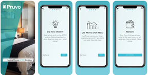 The Pruvo app and website can save you money on hotels rooms.