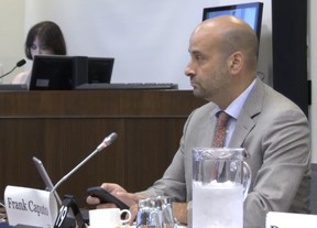 Conservative MP and SECU committee member Frank Caputo