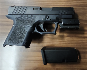 Weapon seized by York Regional Police.