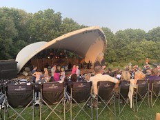 Comfortable seating at the 500-seat Jackson-Triggs Niagara Estate Amphitheatre.