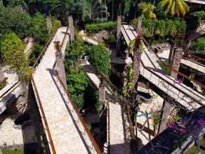 Jade Mountain bridges