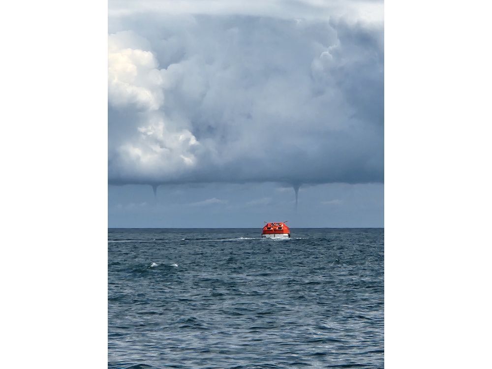 ’Tornadoes over water’ seen across Eastern Canada this summer