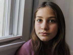 Scarlett Goddard Strahan, 11, poses for a portrait at her home on Tuesday, Aug. 20, 2024, in Sacramento, Calif.