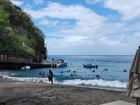 Beach at Anse Chastanet